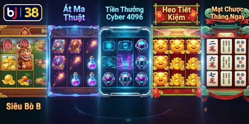 Top tựa game JDB Slot nổi bật tại BJ38